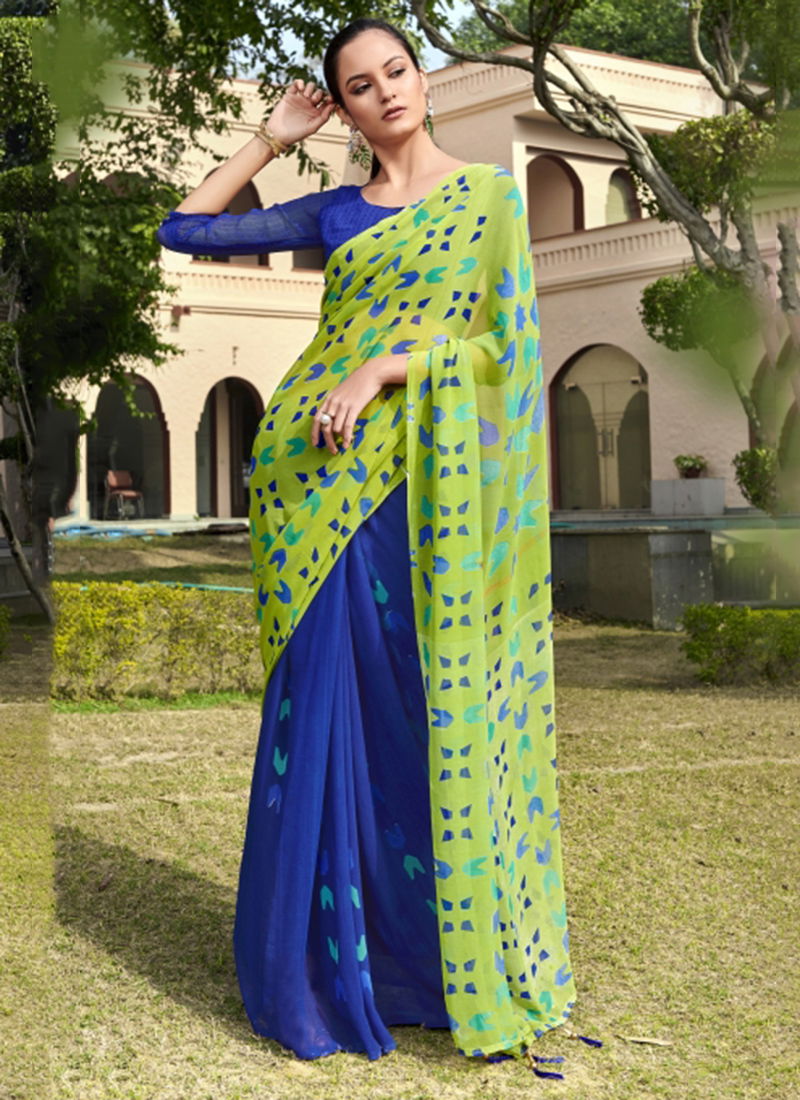 Lilly Vol 2 Georgette Fancy Designer Casual Wear Saree Collection 26801-26812